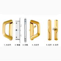 No.910 manufacturer China Double sided door pull handle