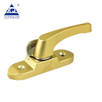 Crescent lock for push-pull window E828