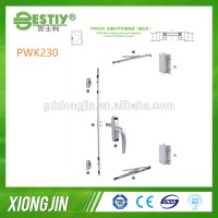 mutil point lock handle and stainless steel friction stay for Outward-Opening Window hardware System(PWK230)